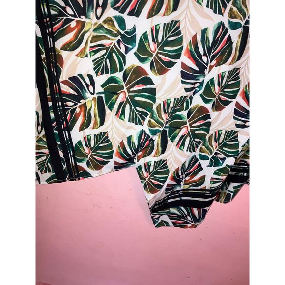 NWT Tribal Sport tropical triangle hem Summer dress size XS - Picture 3 of 9